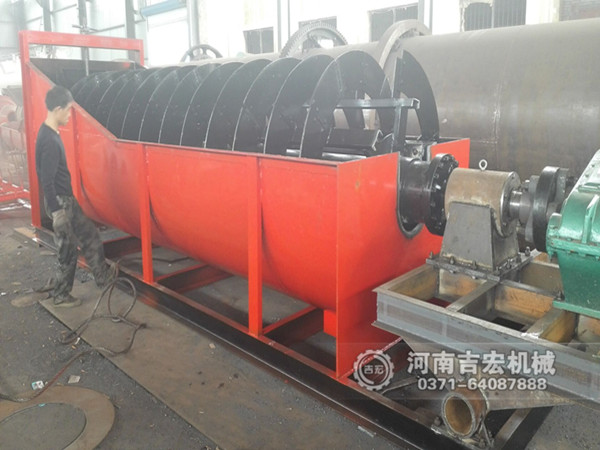 螺旋洗石機(jī)、移動(dòng)輸送機(jī)發(fā)往東北